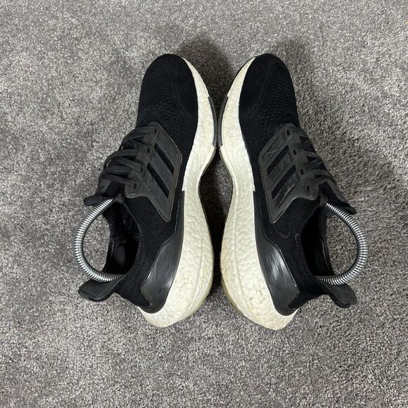 Adidas Ultraboost 21 FY0402 Women’s Size 7.5 Black Athletic Running Shoes Used - Picture 8 of 14